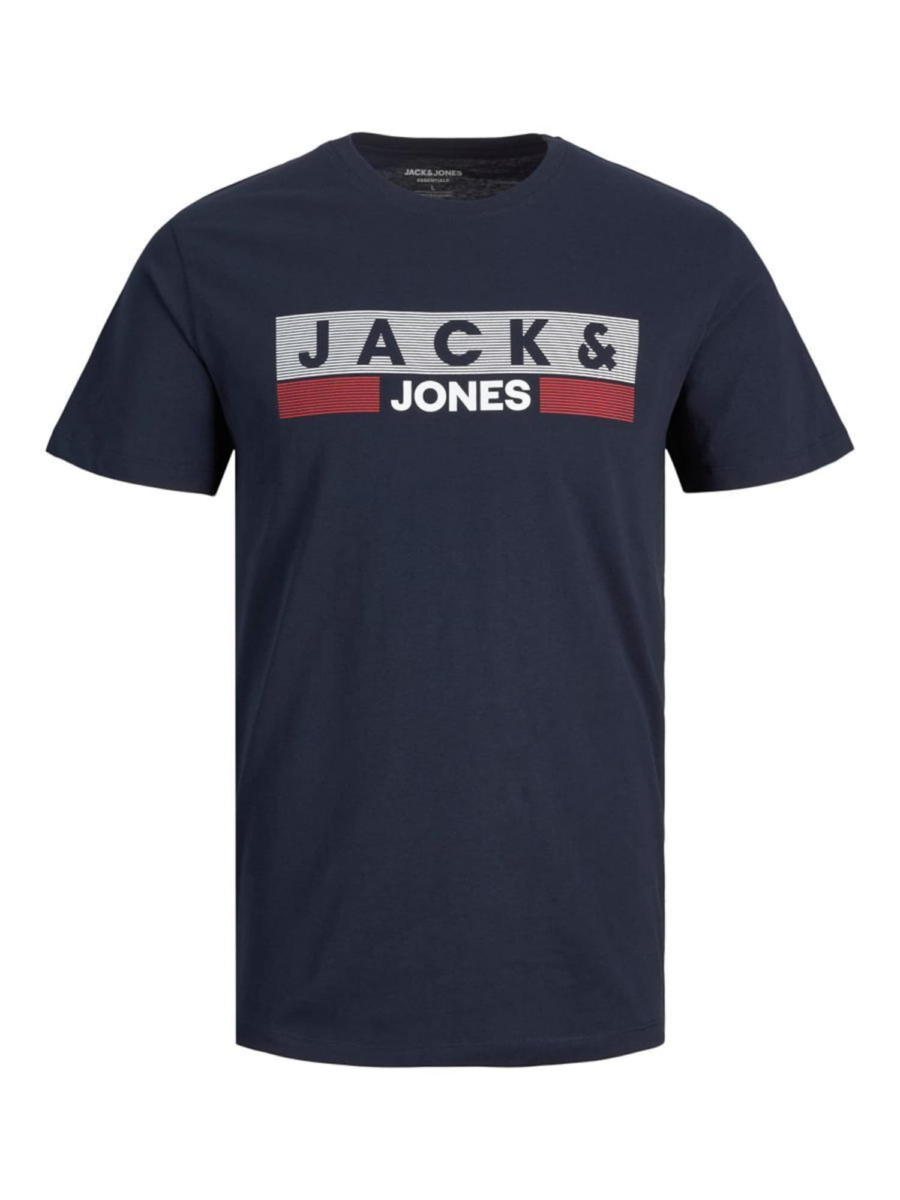 Jack & Jones Plus Póló  kék / szürke / bordó / fehér-Hungary