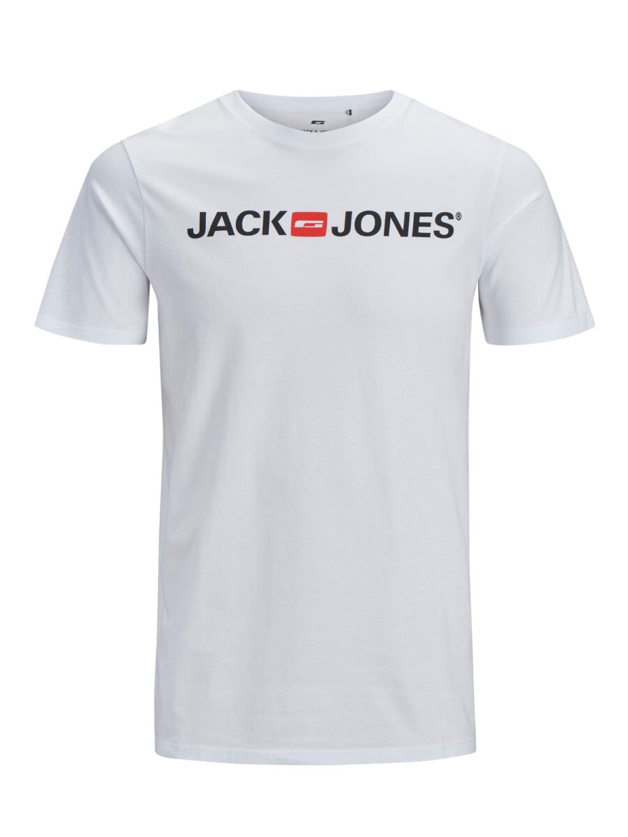 Jack & Jones Plus Póló  tengerészkék / gránátalma / fehér-hu