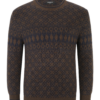 Jack & Jones Plus Pulóver 'RYAN'  barna / csokoládé-Ár