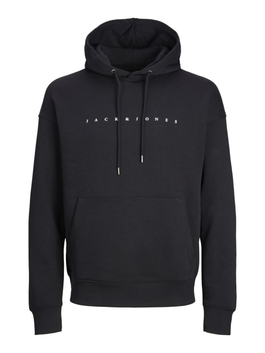 Jack & Jones Plus Tréning póló 'JJEStar'  fekete / fehér-Ár