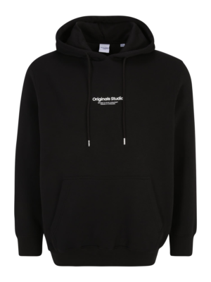 Jack & Jones Plus Tréning póló 'JORVesterbro'  fekete / fehér-Ár