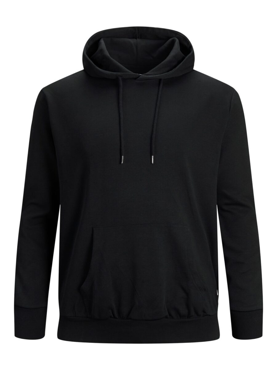 Jack & Jones Plus Tréning póló  fekete-hu