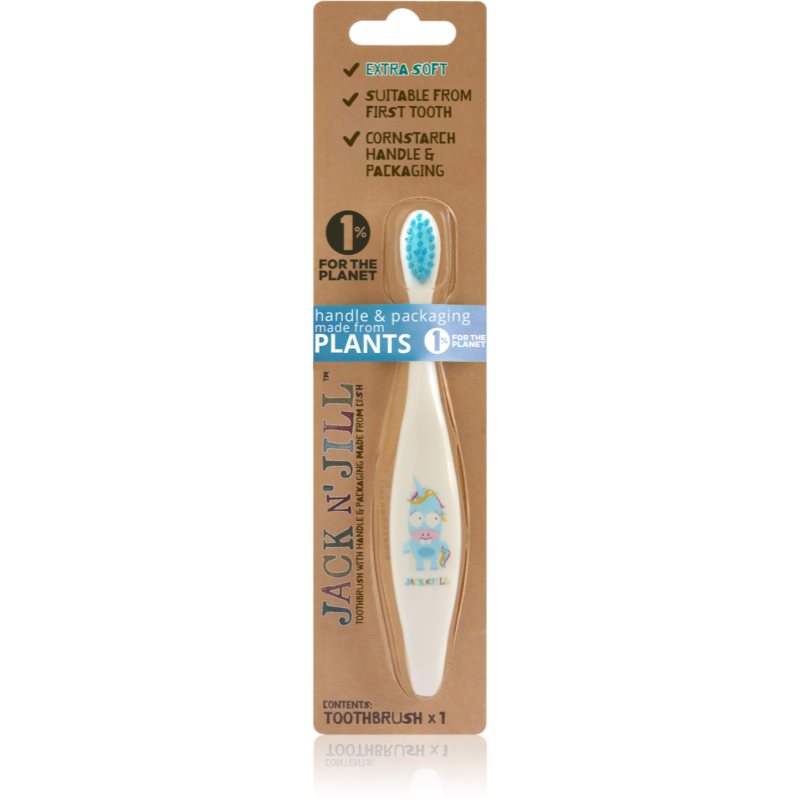 Jack N’ Jill Toothbrush fogkefe gyermekeknek Unicorn 1 db-Ár