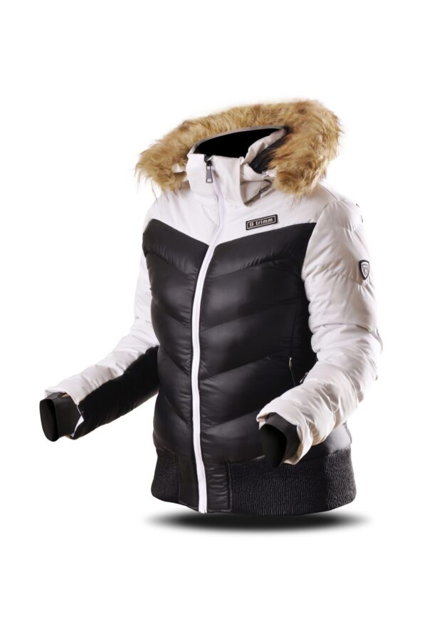 Jacket Trimm W JUSTA white/ black Jacket Trimm W JUSTA white/ black