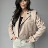 Jacket beige By la la cxp1200.beige