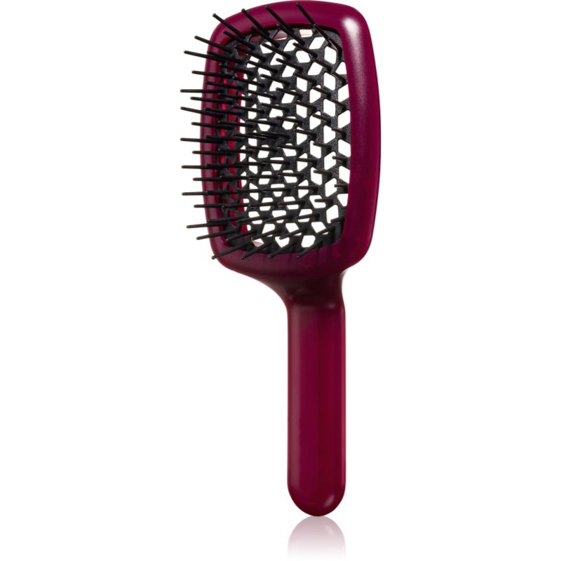 Janeke Curvy "M" Vented Brush lapos kefe a hajformázáshoz