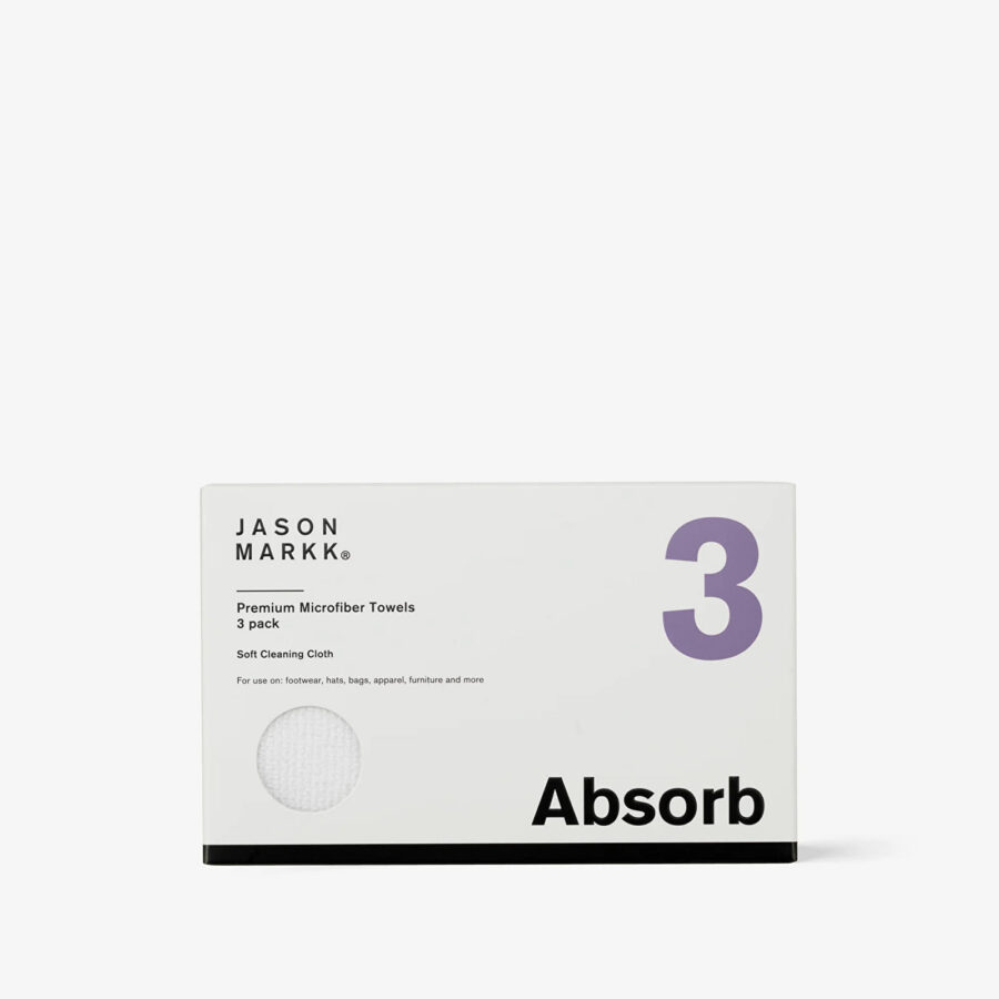 Jason Markk Premium Microfiber Towel 3 Pack White Universal-alacsony-ár