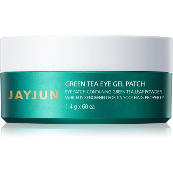 Jayjun Eye Gel Patch Green Tea hidrogél maszk a szem körül élénk és hidratált bőr 60x1