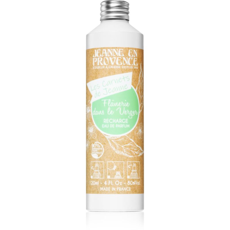 Jeanne en Provence Les Carnets de Jeanne Flanerie dans Le Verger Eau de Parfum utántölthető hölgyeknek 120 ml-Ár