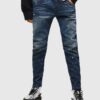 Jeans - Diesel FAYZAZIPNE Sweat jeans dark blue