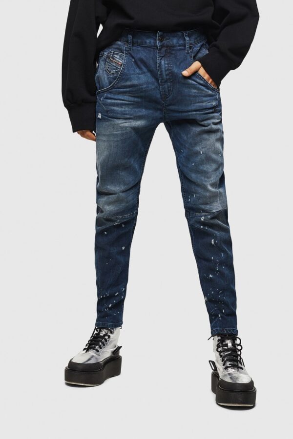 Jeans - Diesel FAYZAZIPNE Sweat jeans dark blue
