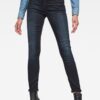 Jeans - G-STAR 3301 High Skinny Wmn Dark Blue