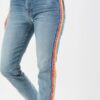 Jeans - Tommy Jeans HIGH RISE SLIM IZZY RNBWM blue