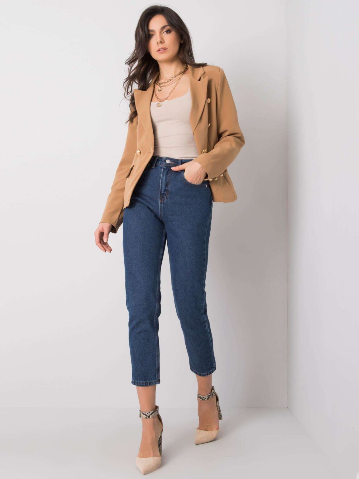 Jeans trousers-318-SP-505.70P-dark blue