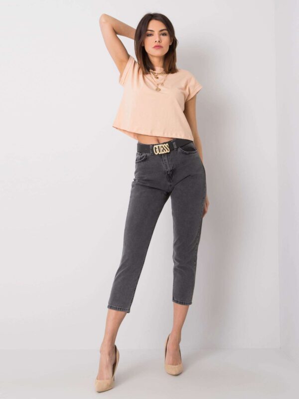 Jeans trousers-320-SP-2764.08P-dark grey