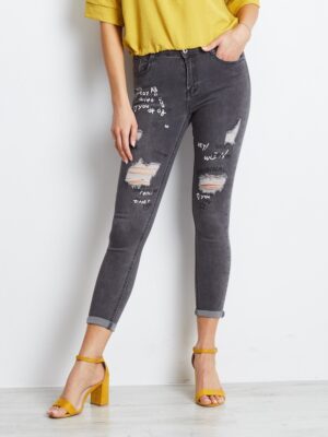 Jeans trousers-JMP-SP-F2437.54P-dark grey