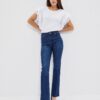 Jeans with flared legs