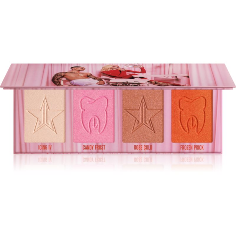 Jeffree Star Cosmetics Cavity Skin Frost highlight paletta 4x7 g-Ár