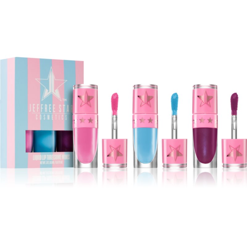 Jeffree Star Cosmetics Cotton Candy Mini Liquid Lip Threesome folyékony rúzs szett-Ár