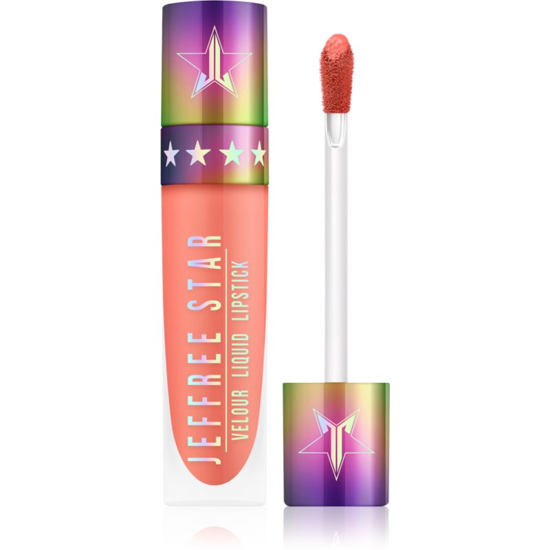 Jeffree Star Cosmetics Psychedelic Circus folyékony rúzs árnyalat Circus Peanut 5