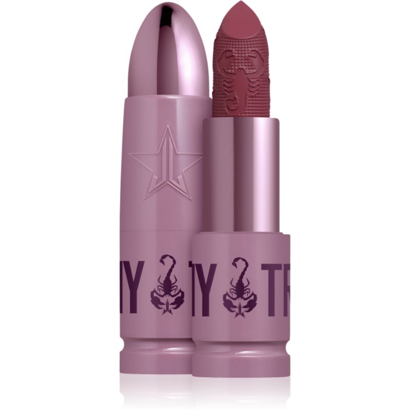 Jeffree Star Cosmetics Scorpio Shiny Trap Lipstick magas pigmenttartalmú krémes rúzs árnyalat Deep Sting 3 g-Ár