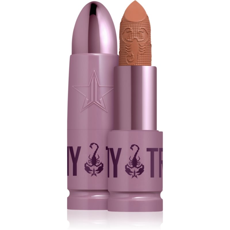 Jeffree Star Cosmetics Scorpio Shiny Trap Lipstick magas pigmenttartalmú krémes rúzs árnyalat Pomeranian Kiss 3 g-Ár
