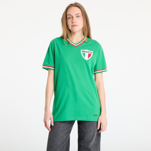 Jersey COPA Mexico Pelé 1980's Retro Football Shirt UNISEX Green M-alacsony-ár