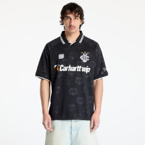 Jersey Carhartt WIP S/S Harttâ Football T-Shirt UNISEX Heart Train Jacquard/ Black XS-alacsony-ár