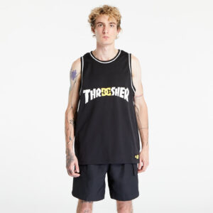 Jersey DC x Thrasher Jersey Black L-alacsony-ár