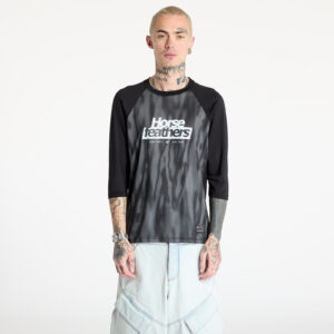 Jersey Horsefeathers Spike 3/ 4 Bike Jersey Halftone/ Black L-alacsony-ár