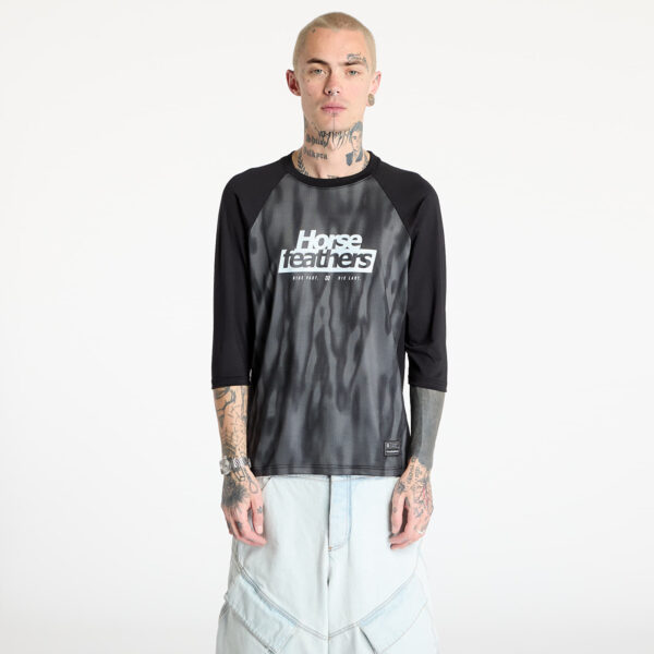 Jersey Horsefeathers Spike 3/ 4 Bike Jersey Halftone/ Black L-alacsony-ár