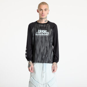 Jersey Horsefeathers Spike Ls Bike Jersey Halftone/ Black XS-alacsony-ár