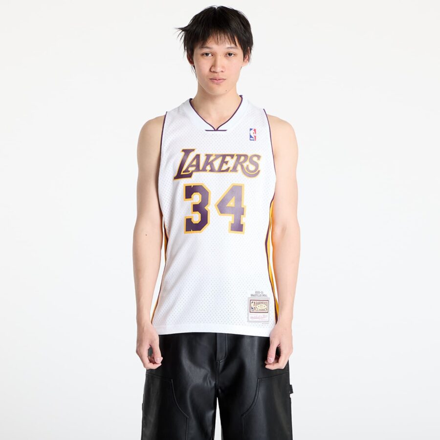 Jersey Mitchell & Ness NBA 2002 Shaquille O'Neal Alternate Jersey Lakers White M-alacsony-ár