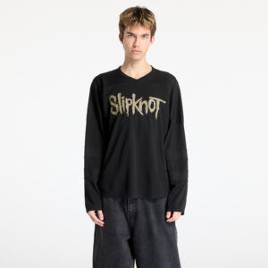Jersey PLEASURES x Slipknot X-Ray Hockey Jersey Black M-alacsony-ár