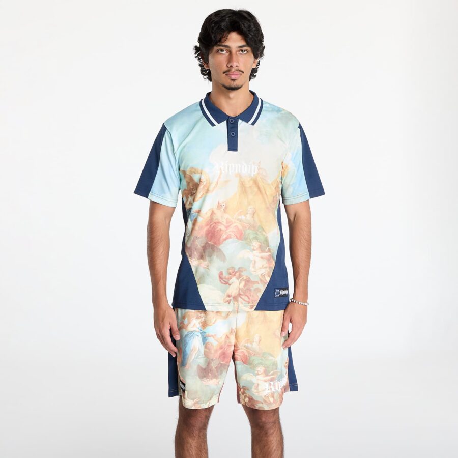 Jersey RIPNDIP Heavens Waiting Soccer Jersey Multi M-alacsony-ár
