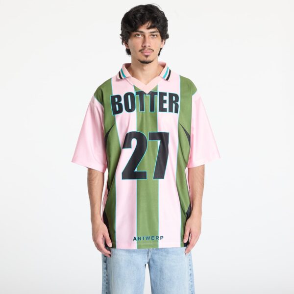 Jersey Reebok x Botter LTD Reverse Soccer Tee Striped Pink/ Green XL-alacsony-ár