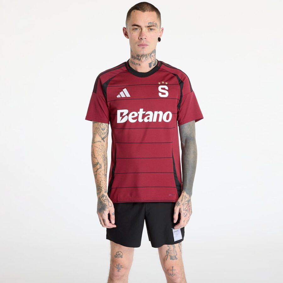 Jersey adidas AC Sparta Praha 24/25 Home Jersey Noble Maroon S-alacsony-ár