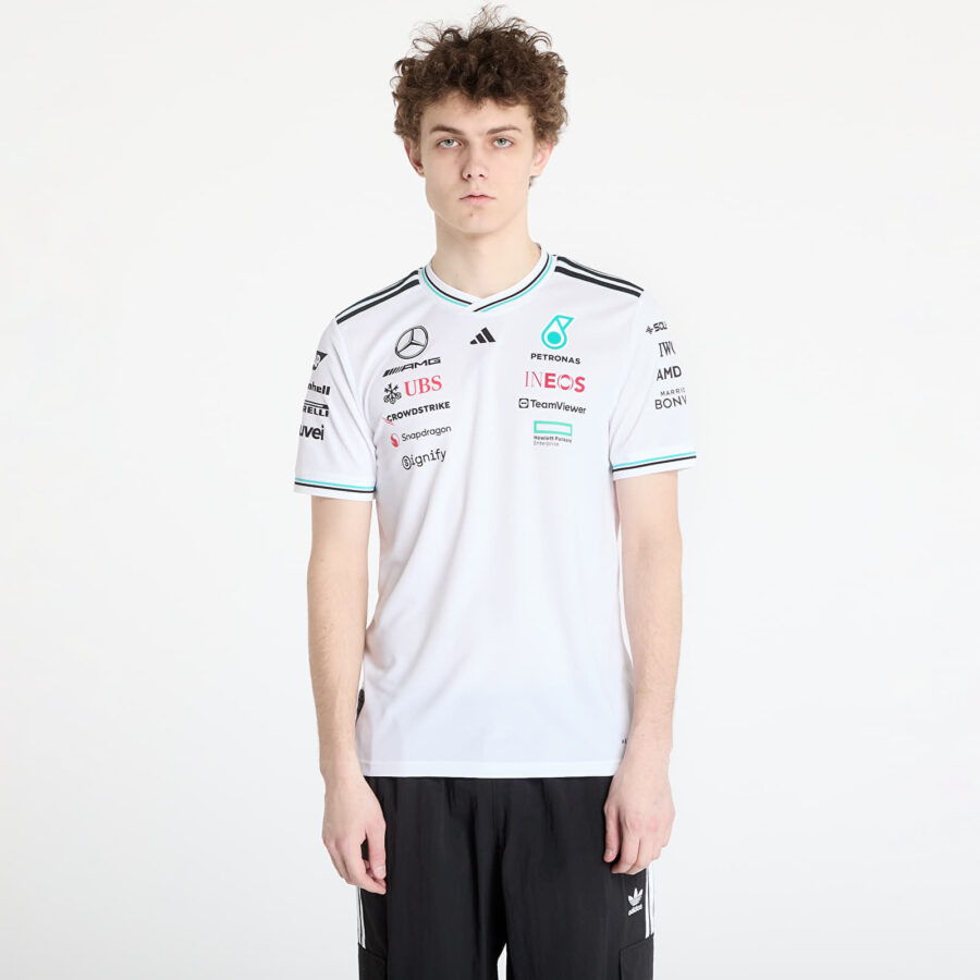 Jersey adidas x Mercedes Amg Petronas Formula One Team Driver Authentic Jersey White/ White/ Black S-alacsony-ár