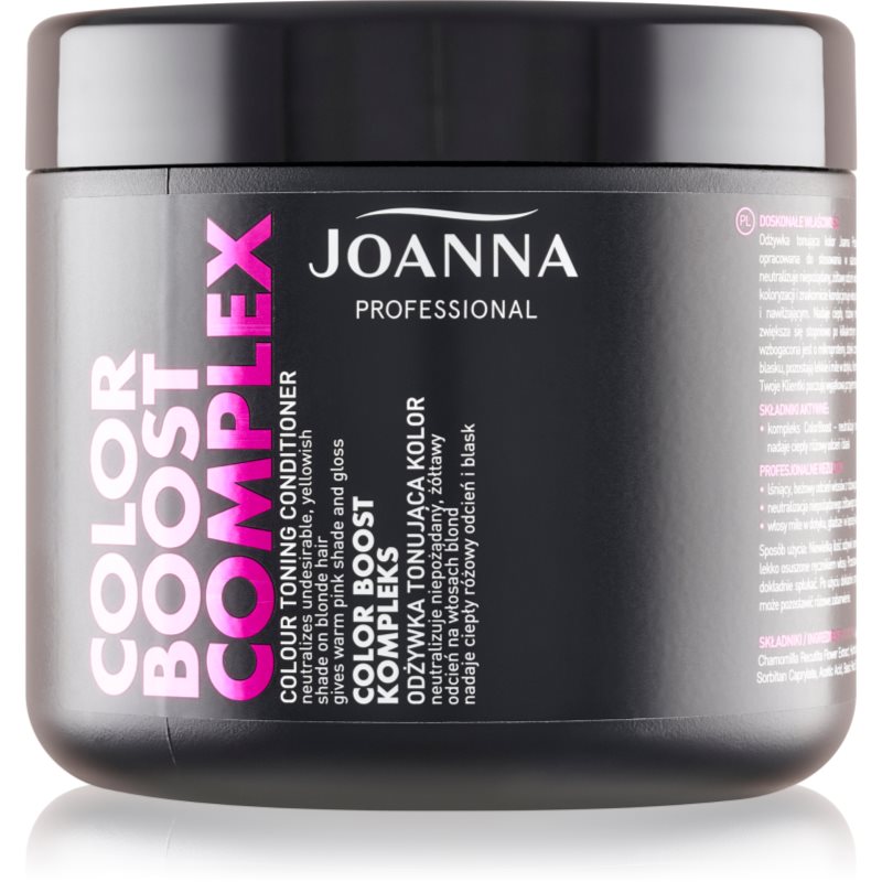 Joanna Color Boost Complex hidratáló kondicionáló sárga tónusok neutralizálására 500 g-Ár