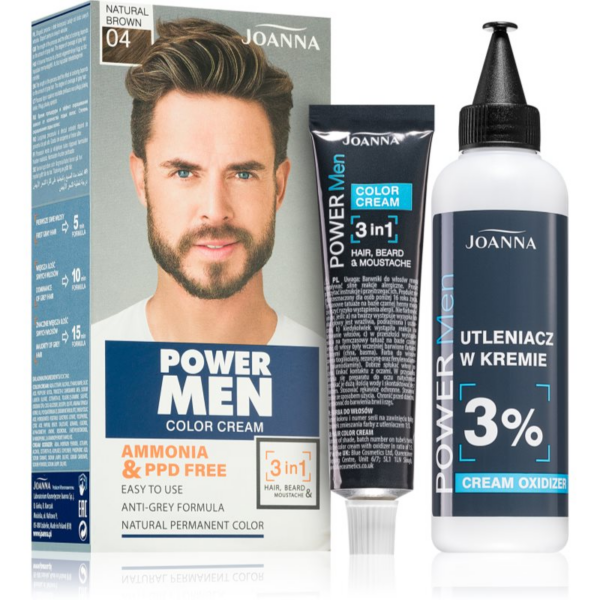 Joanna Power Men hajfesték uraknak árnyalat Natural Brown-Ár