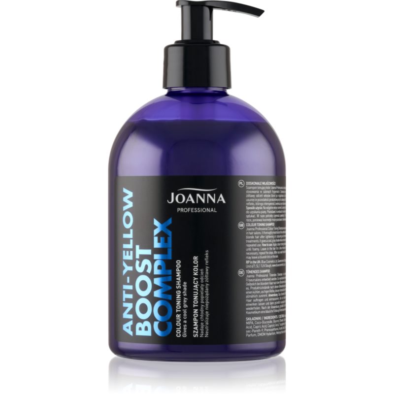 Joanna Professional Color Boost Complex revitalizáló sampon szőke és ősz hajra 500 g-Ár
