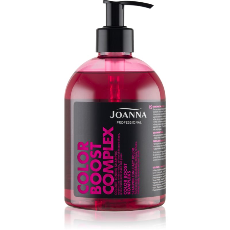Joanna Professional Color Boost Complex sampon a sárga tónusok neutralizálására 500 g-Ár