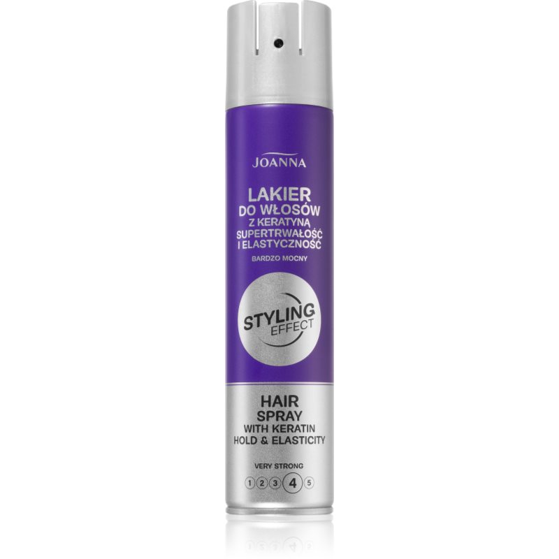 Joanna Styling Effect erős hajlakk keratinnal 250 ml-Ár
