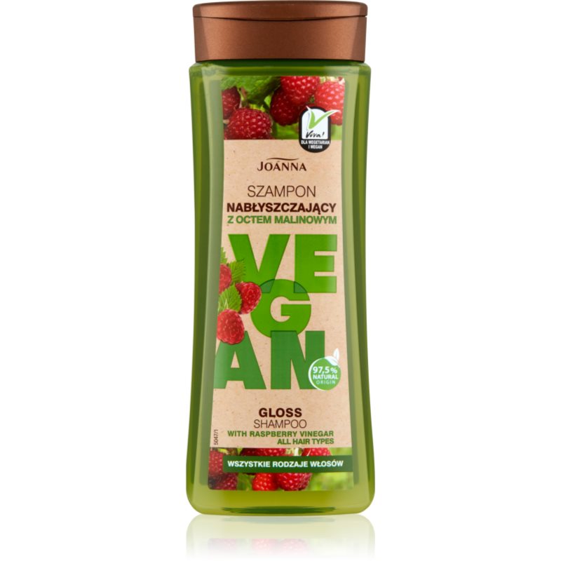 Joanna Vegan Raspberry Vinegar sampon a fénylő és selymes hajért 300 ml-Ár