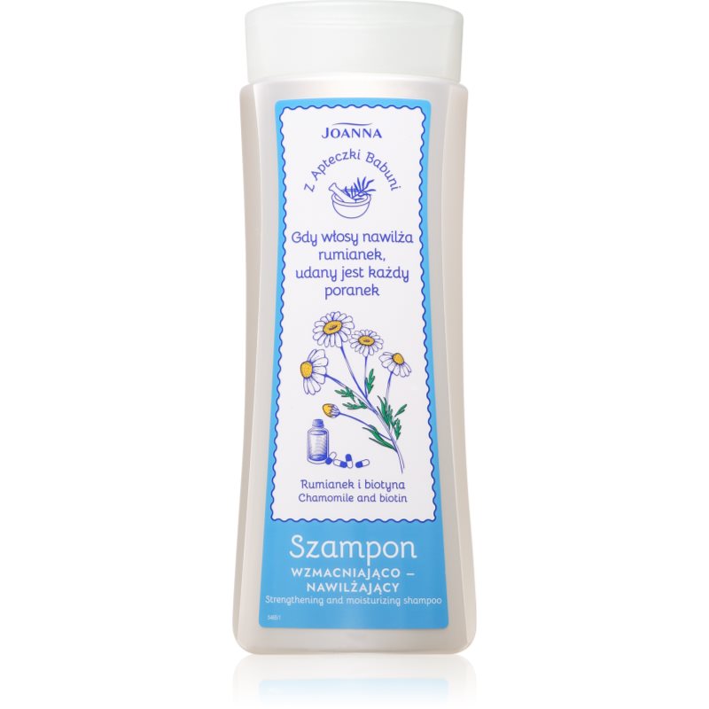 Joanna Z Apteczki Babuni erősítő sampon a hidratálásért és a fényért 300 ml