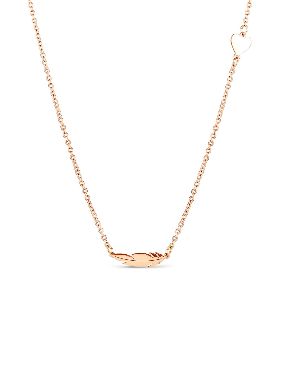 Joceline Rose Gold Necklace