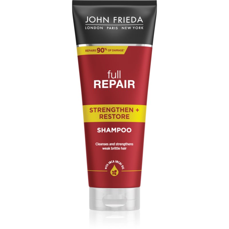 John Frieda Full Repair Strengthen+Restore erősítő sampon regeneráló hatással 250 ml-Eredeti