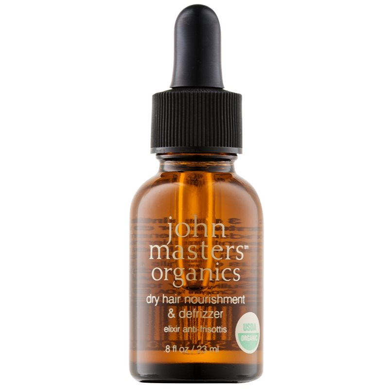 John Masters Organics Dry Hair Nourishment & Defrizzer ápoló olaj hajegyenesítésre 23 ml-Eredeti