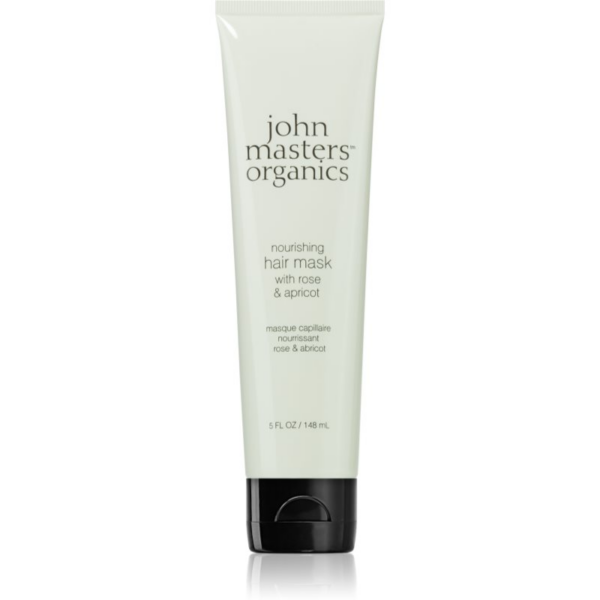 John Masters Organics Rose & Apricot Hair Mask tápláló hajmaszk 148 ml-Eredeti