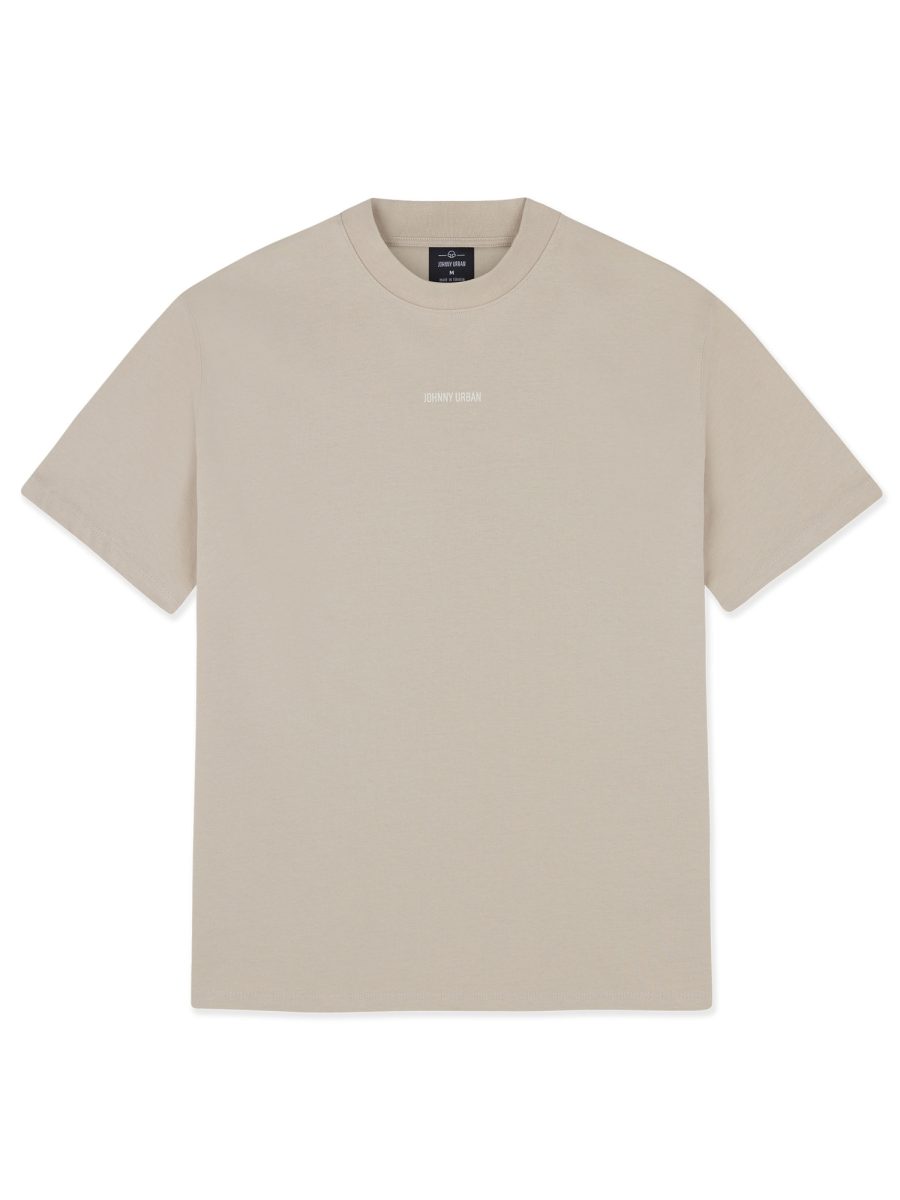 Johnny Urban Póló 'Sammy Oversized'  homok-Ár
